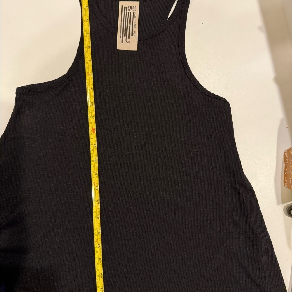 Free People  A Line Long Beach Tank Top Size Small - Picture 13 of 13